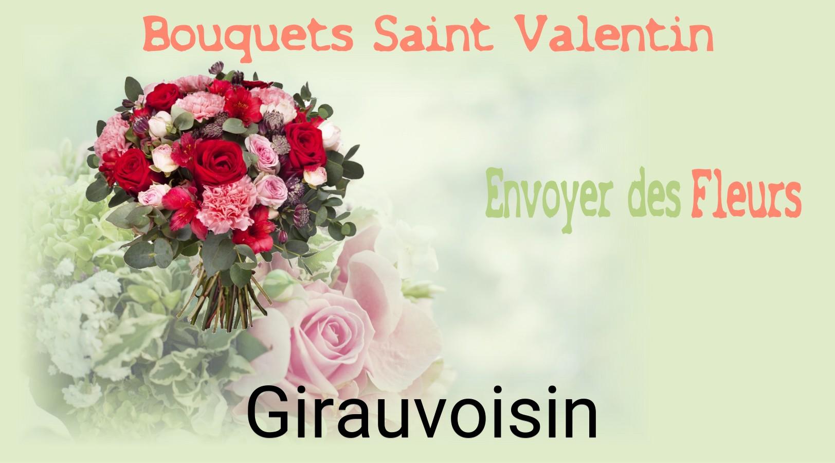 Roses de Saint-Valentin livrées à Girauvoisin
